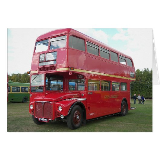 London Transport Routemaster RM 1699 Cards (Front Horizontal)