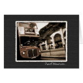 London : Travel Memories Card (Front Horizontal)