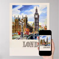 London travel poster