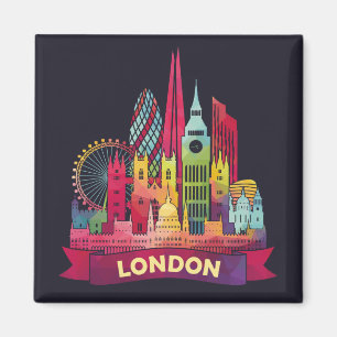 London - Travel to the famous Landmarks Magnet