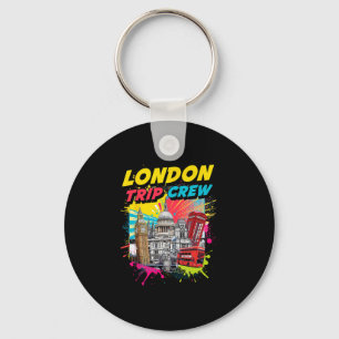 London Trip Crew England Vacation St Paul’s Tower Keychain