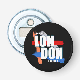 London Typography Bottle Opener