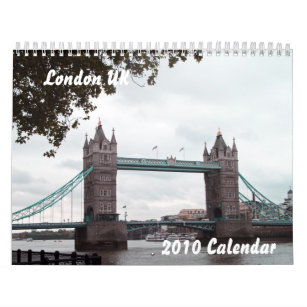 London UK, 2010 Calendar