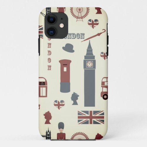 London UK iPhone 11 Case