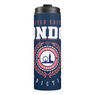 London UK City Traveler Sports Style Thermal Tumbler