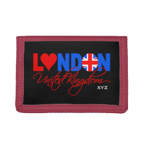 London UK custom monogram wallets
