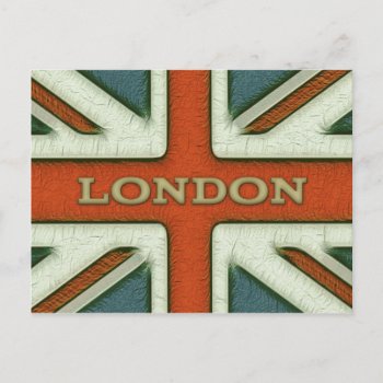 London Uk Flag Postcard by EnglishTeePot at Zazzle