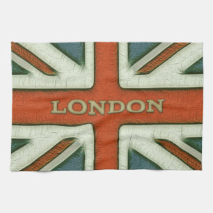 London UK Flag Towel