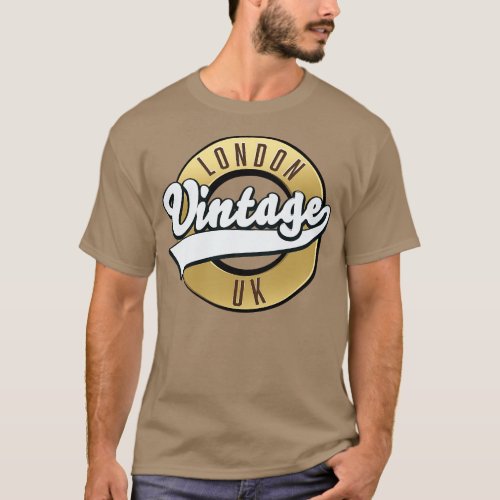 London UK Vintage logo T_Shirt