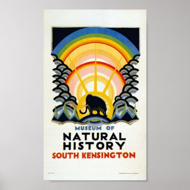 London Underground 1908-1933 Poster (Front)