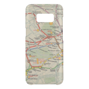 London Underground Railways Map Uncommon Samsung Galaxy S8 Case