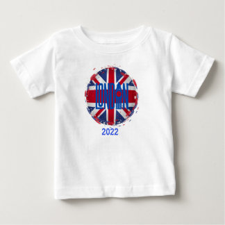 London Union Jack 2022 to personalise Baby T-Shirt