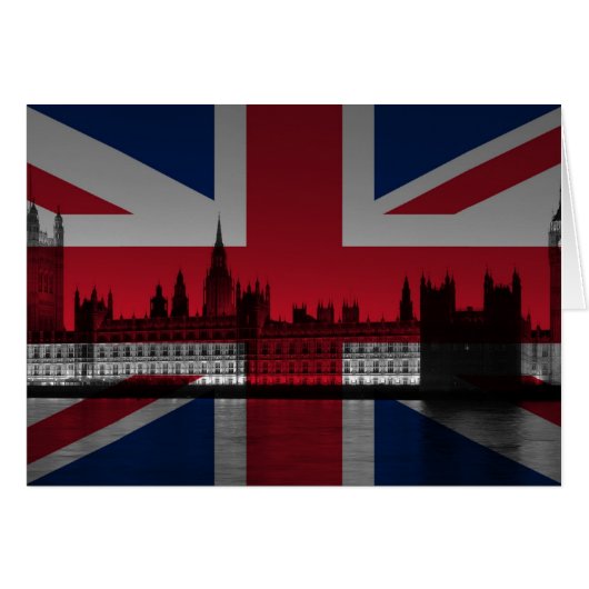 London Union Jack Cards (Front Horizontal)