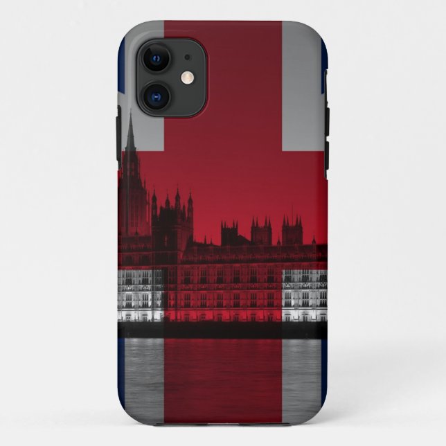 London Union Jack Case-Mate iPhone Case (Back)