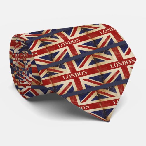 London _ Union Jack _ I Love London Neck Tie