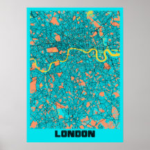 London - United Kingdom Gloria City Map