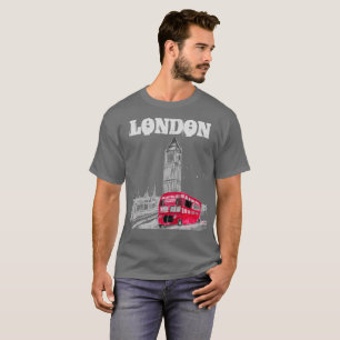 London Vintage Modern Boys England United Kingdom T-Shirt