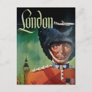 London Vintage Travel Postcard