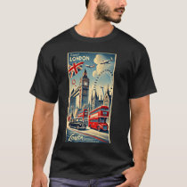 London Vintage Travel Poster