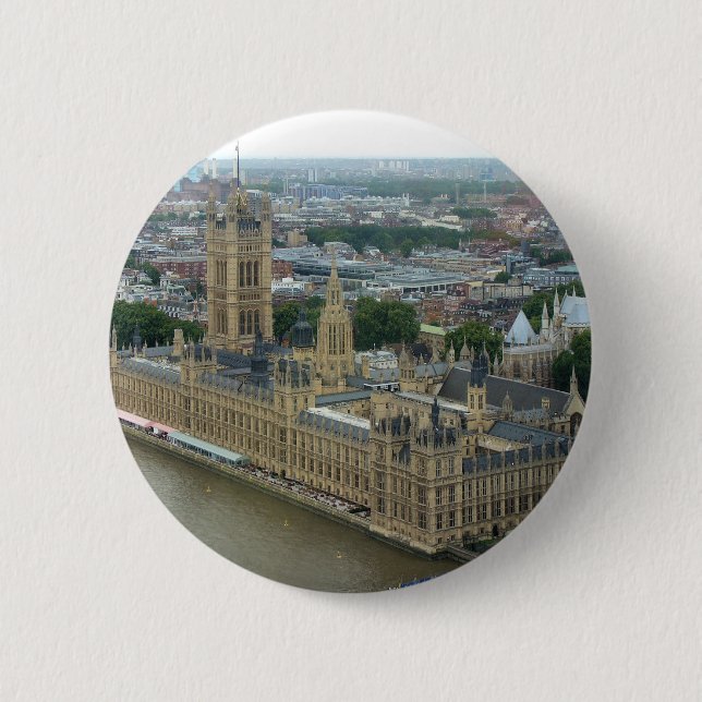 London Westminster Pinback Button (Front)