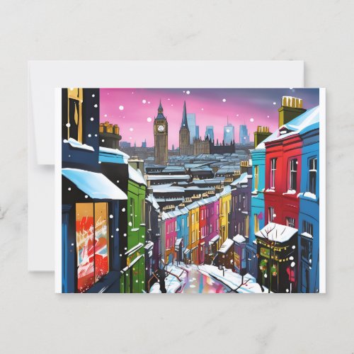 London Winter _ Christmas Card 005