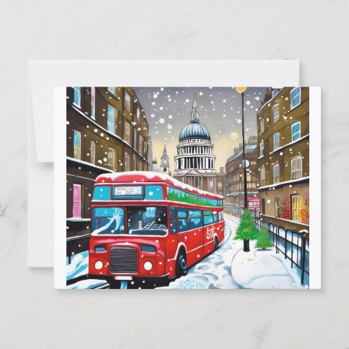 London Winter _ Christmas Card 006