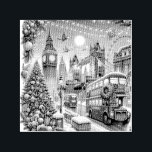 London's Festive Splendor - Vibrant Christmas Car Self-inking Stamp<br><div class="desc">Celebrate the holiday season with our "London's Festive Splendor" Christmas stamp, a vivid tribute to the heart and soul of the UK's capital. This staml bursts with life, showcasing London's iconic landmarks - the Tower Bridge, Big Ben, and the London Eye - all radiantly illuminated with festive cheer. Adding to...</div>