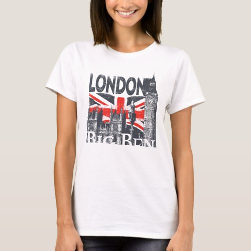Londons Icon Big Ben Majesty T_Shirt