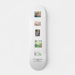 Londons Times Cartoons On Quality Skateboard Deck