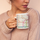 London&#39;s Underground Map Giant Coffee Mug at Zazzle