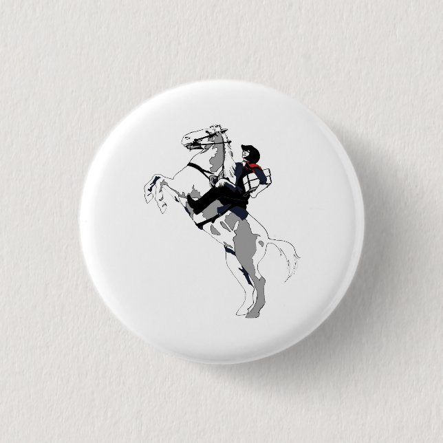 Lone Arranger, for Archivists Working Alone! Pinback Button (Front)