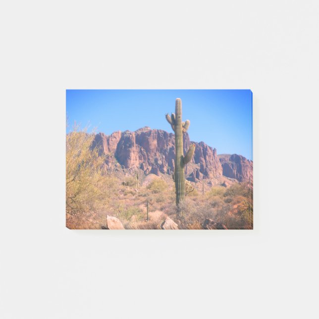 Lone Cactus Post-It Notes (Front)