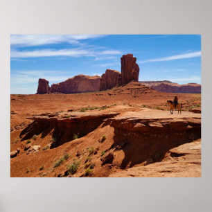 Lone Cowboy Poster