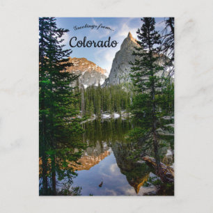 Lone Eagle Peak Colorado Postcard
