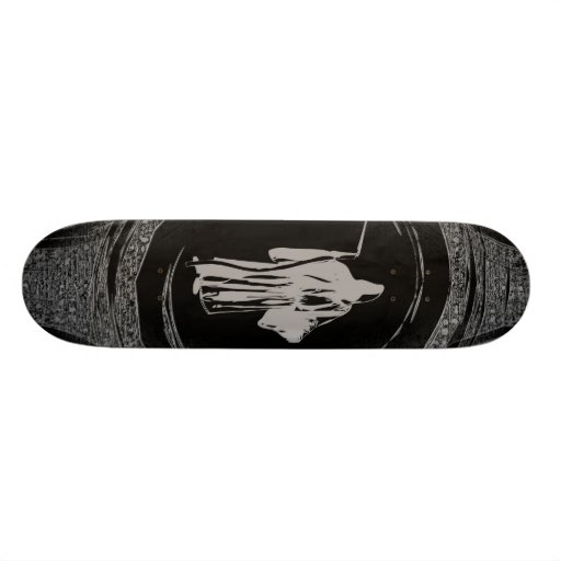 Lone Grim Reaper Custom Skateboard | Zazzle