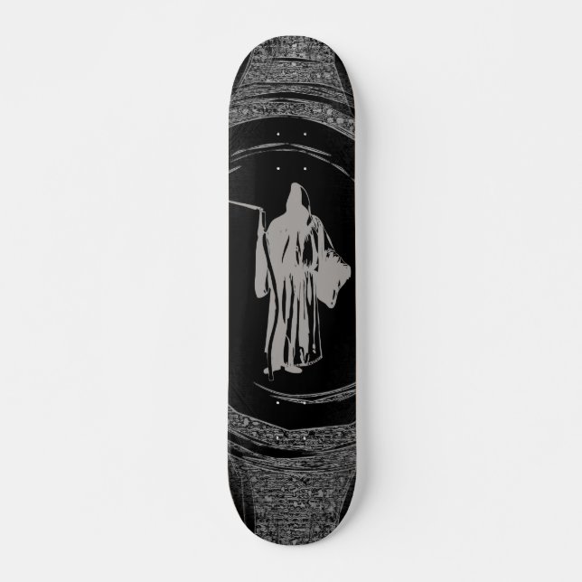Lone Grim Reaper Skateboard Deck (Front)