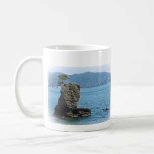 Lone Kayak - Santa Marherita Ligure, Italy Coffee Mug