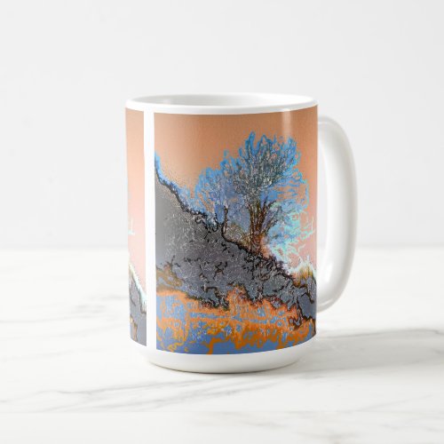 LONE MOUNTAIN TREES COFFEE MUG