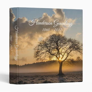 Lone Oak Genealogy 3 Ring Binder