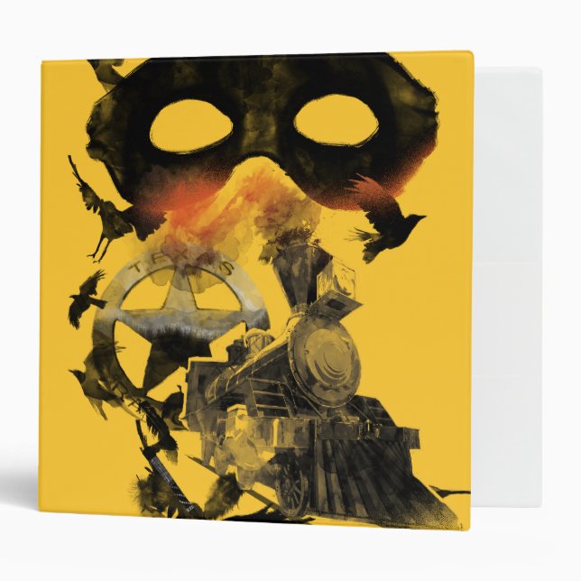 Lone Ranger 3 Ring Binder (Front/Inside)