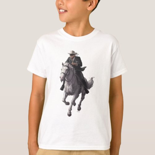 Lone Ranger and Silver T_Shirt