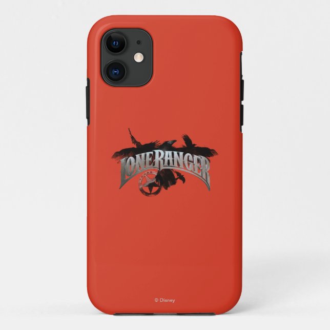 Lone Ranger - Crows and Badge 2 Case-Mate iPhone Case (Back)