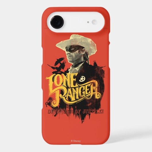 Lone Ranger - Defender of Justice! 2 Case-Mate iPhone Case (Back)