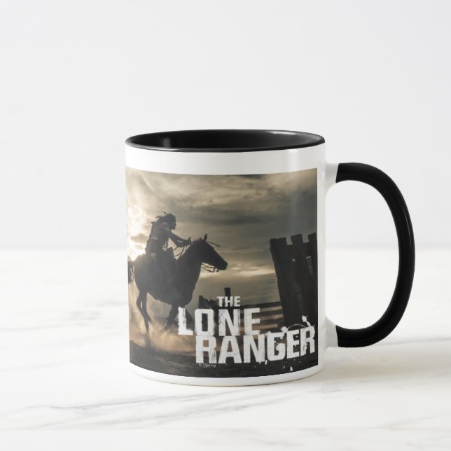 Lone Ranger Horse Photo Mug (Right)