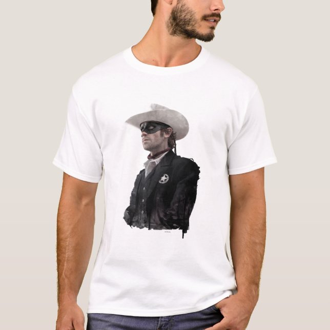 Lone Ranger John Reid - Color T-Shirt (Front)
