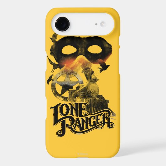 Lone Ranger Train and Mask Case-Mate iPhone Case (Back)