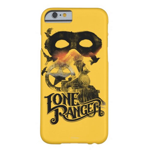 Lone Ranger Train and Mask Barely There iPhone 6 Case