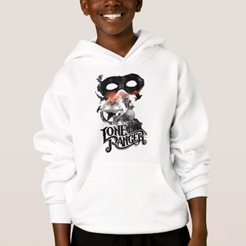 Lone Ranger Train and Mask Hoodie
