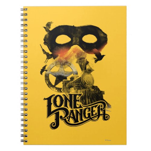 Lone Ranger Train and Mask Notebook