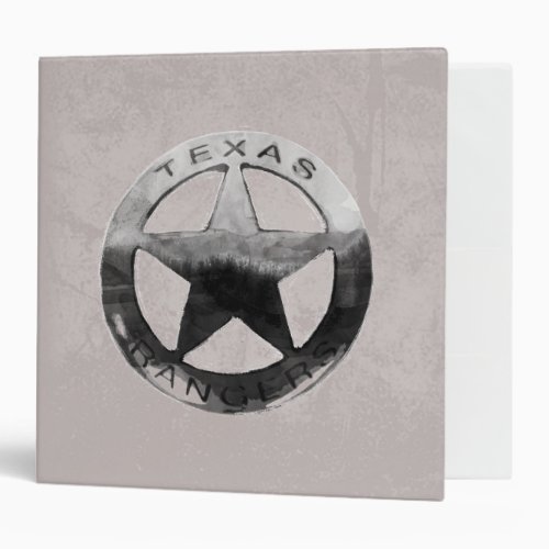 Lone Rangers Badge 3 Ring Binder